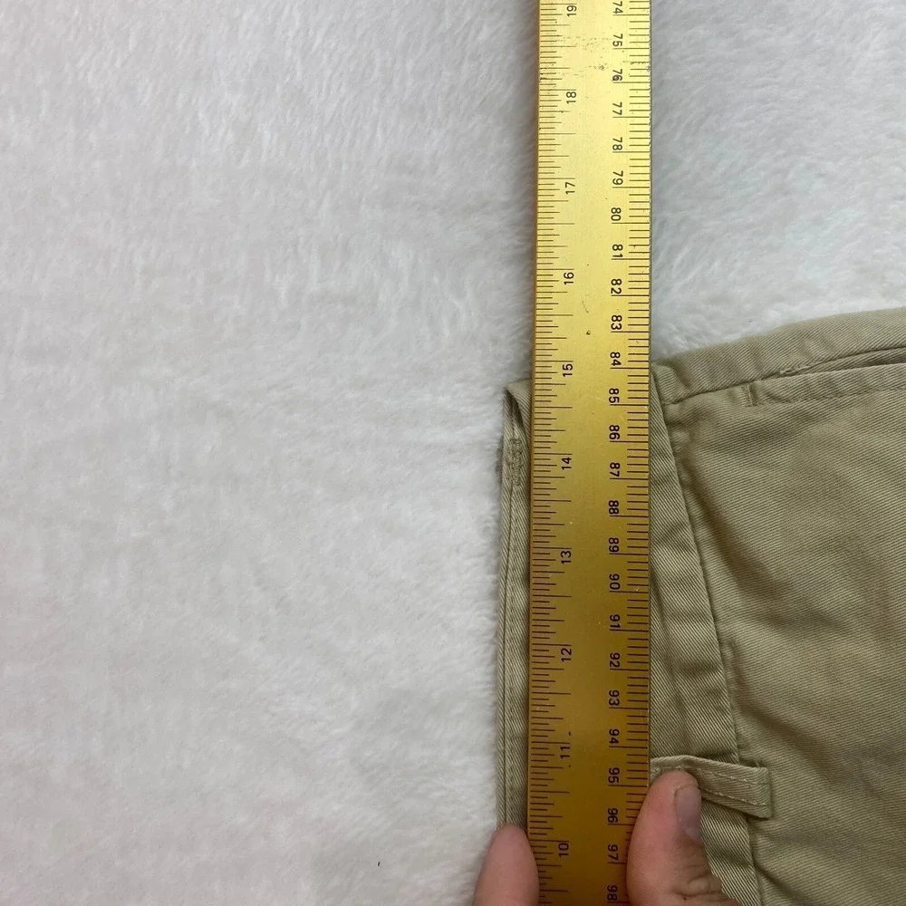 Polo Ralph lauren Pants Youth size 20 Khaki straight chino Stretch Beige Cotton